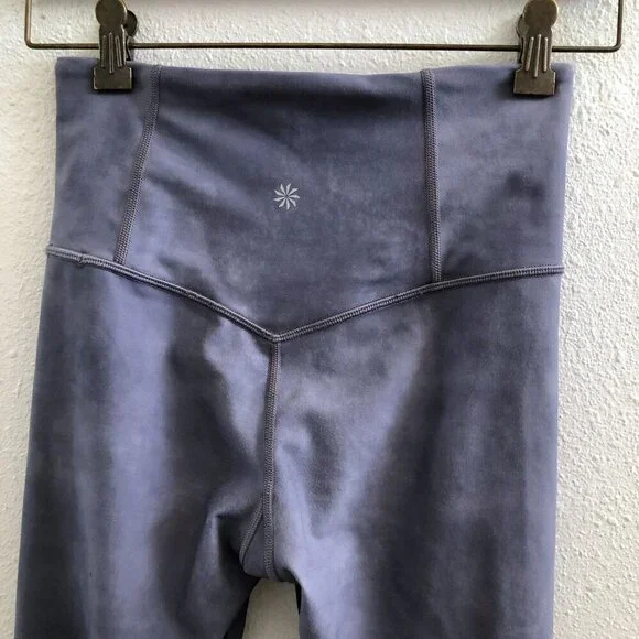 ATHLETA‎ Elation Watercolor Stripe 7/8 Tight XS Size - Picture 4 of 10